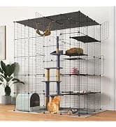 Guinea Pig Cage — Indoor Habitat Cage with Waterproof Plastic Bottom — collection imagery