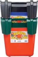 Plastic Hook Over Feeder | Mountable Livestock and Pet Feed Bucket | Horse Feed Bucket | Made in USA | 15 Quarts