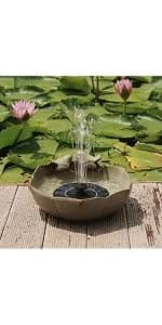 Ceramic Bird Bath for Outside on Ground — 9.45-Inch Birds Bath Bowl Only — product details
