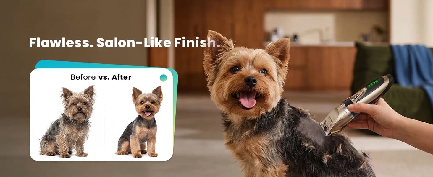 Dog Grooming Clippers with LED Display for Dogs and Cats — collection imagery