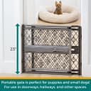 Paws Portable Pet Gate: 26-40" Wide Expandable