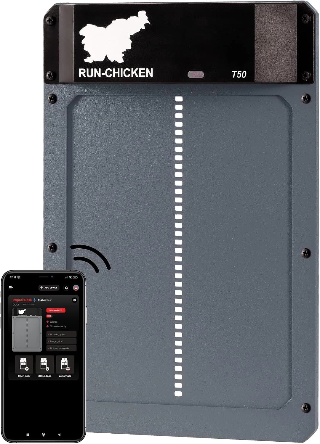 Door T50 – Automatic Chicken Coop Door Opener