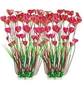 Aquarium Plants — 20 Pack Artificial Fish Tank Plants for Aquarium Decorations (Green) — collection imagery