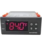 ITC-308S Aquarium Heating and Cooling Dual Stage Temperature Controller Freshwater Saltwater Aquarium Tropical — collection imagery