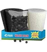 Aquarium Filter Floss for Fish Tank Filters - FilterFirst Aquarium Filter Pad - Media Roll for Crystal Clear Water — collection imagery