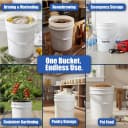 5 Gallon Bucket - Food Grade w/Lid BPA-Free