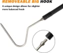 44 inch Snake Hook Catcher Stick — Tongs Grabber Handling Tool Kit