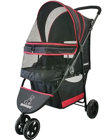 3 Wheel Pet Stroller Best Lightweight Foldable Compact Portable Jogger All Terrain Travel Pet Gear Puppy Kitty — collection imagery