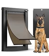 All Aluminum Dog Door for Exterior Door — Large Doggy Door — collection imagery