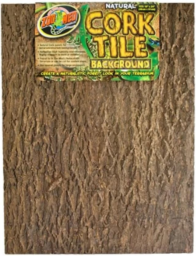 Natural Cork Tile Background