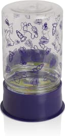 Reversible Waterer/Feeder for Rabbits and Other Small Animals. (Pack of 1),Purple
