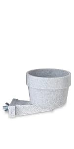 Small Animal Feeder with Lid and Sifter Bottom | Outdoor Gravity Feeder for Rabbits — product details