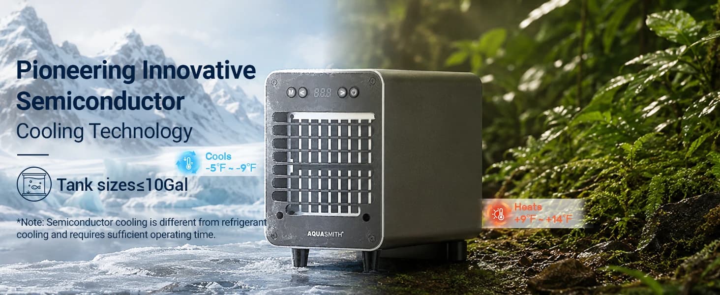 Mini Aquarium Chiller Semiconductor Cooler and Heater — collection imagery