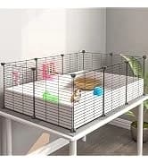 Guinea Pig Cage — Indoor Habitat Cage with Waterproof Plastic Bottom — collection imagery