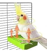 Heated Bird Perch for Cage Bird Thermo Perch Warmer Cage Heater for African Grey — Parakeets — collection imagery