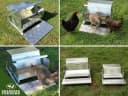 Grandpas Feeders Automatic Chicken Feeder - 20 lbs No Waste Poultry Feeder