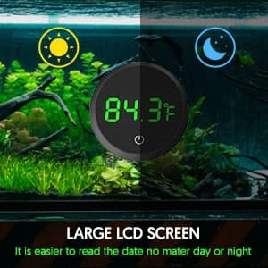 Fish Tank Thermometer Aquarium Thermometer Wireless Touch Stick Digital Aquarium Thermometer LED Display ±1°F — collection imagery