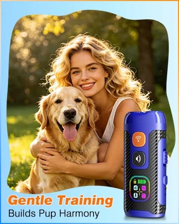 Dog Bark Deterrent Devices, Anti Barking Device for Dogs – Dual Ultrasonic (Fixed 25 kHz/Adaptive 20-30 kHz) — collection imagery