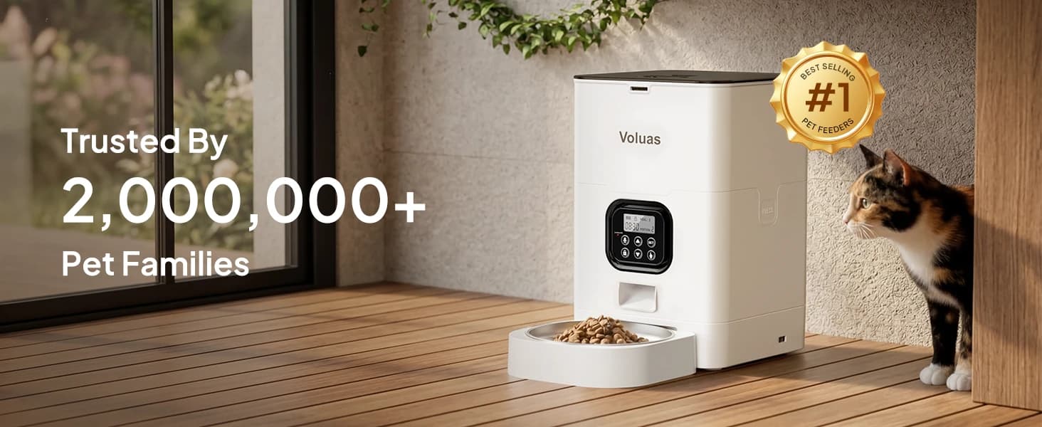 Automatic Cat Feeder — 4L Timed Dry Food Dispenser for Cats and Dogs — product details