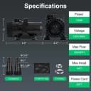 1800 GPH Pond Pump — 100W for Fish Ponds