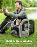 Cat Backpack Expandable — Cat Carrier Backpack with Breathable Window