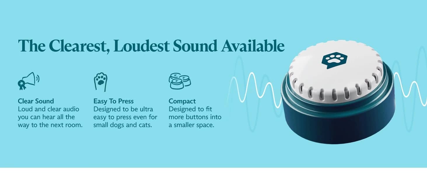 Speak Up Dog Buttons for Communication — product details