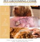 Dog Combs for Grooming — Metal Cat Comb for Long Haired