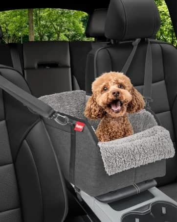 Center Console Dog Car Seat for Small Pets to 11lbs — collection imagery