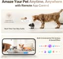ROLA Mini Pet Camera Robot: 2K FamilyBot Mobile Home Companion
