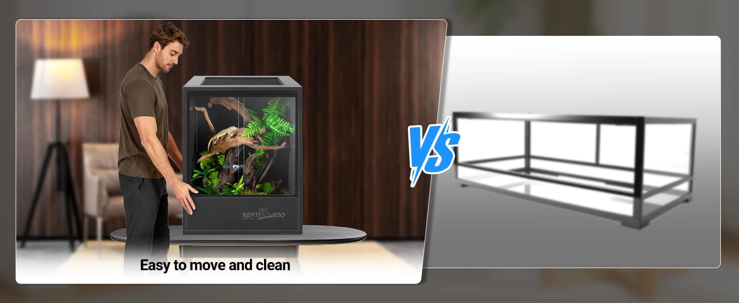 30 Gallon PVC Tall Reptile Tank — product details