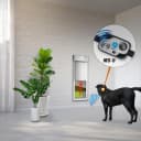Genuine Power Pet Fully Automatic Pet Door from Brand. Pet Collar Operated