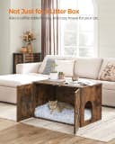 Cat Litter Box Enclosure — End Table
