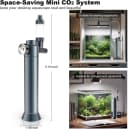 Desktop Aquarium CO2 System,45g CO2 Cartridge,5/8" & 3/8" Compatible