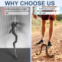 Snake Hook Heavy Duty — Snake Hook Retractable 35"-65" Catcher Hook for Rattlesnakes Ball Python Rattle Cobra