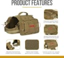 Dog Backpack for Medium and Large Dogs