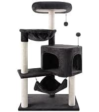 Cat Tree with Cat Condo and Big Hammock — collection imagery