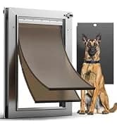 All Aluminum Dog Door for Exterior Door — Large Doggy Door — collection imagery