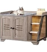 Litter Box Enclosure — Cat Litter Box Furniture with Removable Divider — collection imagery