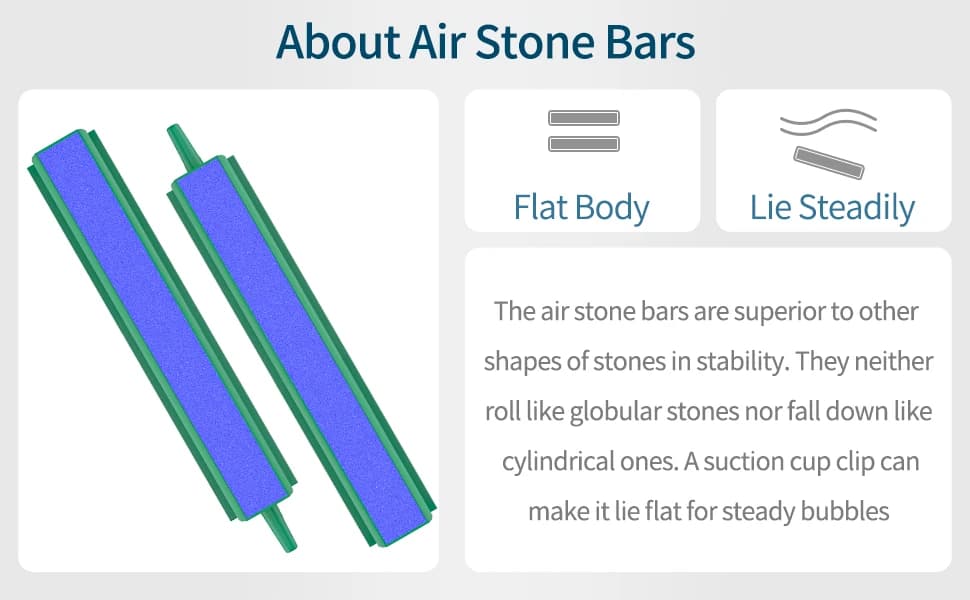 Aquarium Air Stone Bar Bubbler 4 Inch — product details