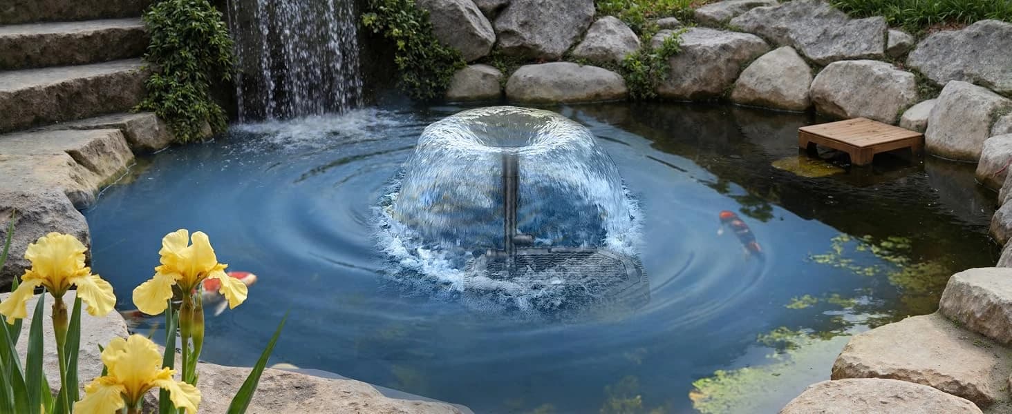 Submersible Pond Filter with Powerful 18W UV Light for Pond Algae Control — collection imagery
