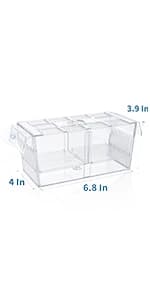 Aquarium Fish Breeding Box Acrylic Hatchery Incubator Tank with Suction Cups Medium Isolation Box for Baby Fish — product details