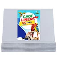 Bird Cage Liners — 120 Unscented Newsprint Sheets — collection imagery