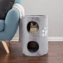 20.5-Inch Cat Condo - 2 Story Cat House with Sisal Scratch Pad