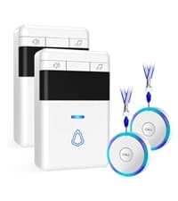 5 Pack Water Leak Detectors for Home — 100dB Water Sensor Alarm for Basement — collection imagery