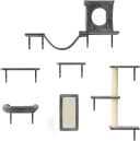 Cat Wall Shelves — 6 Pcs Luxury Wall-Mounted Cat Climber Set