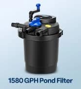 120W Pond Pump — 2700GPH Submersible Water Pump for Koi Pond — collection imagery