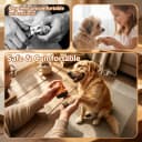 31 Pcs Dog Nail File, Wooden Manual Dog and Cat Nail Filer for Scratch Board with 30 Replaceable Discs