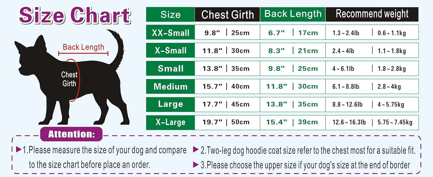 Soft Dog Hoodies for Small Dogs — product details