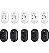 5 Pack Water Leak Detectors for Home — 100dB Water Sensor Alarm for Basement — collection imagery
