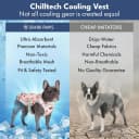 Dog Cooling Vest - Evaporative Summer Cooling